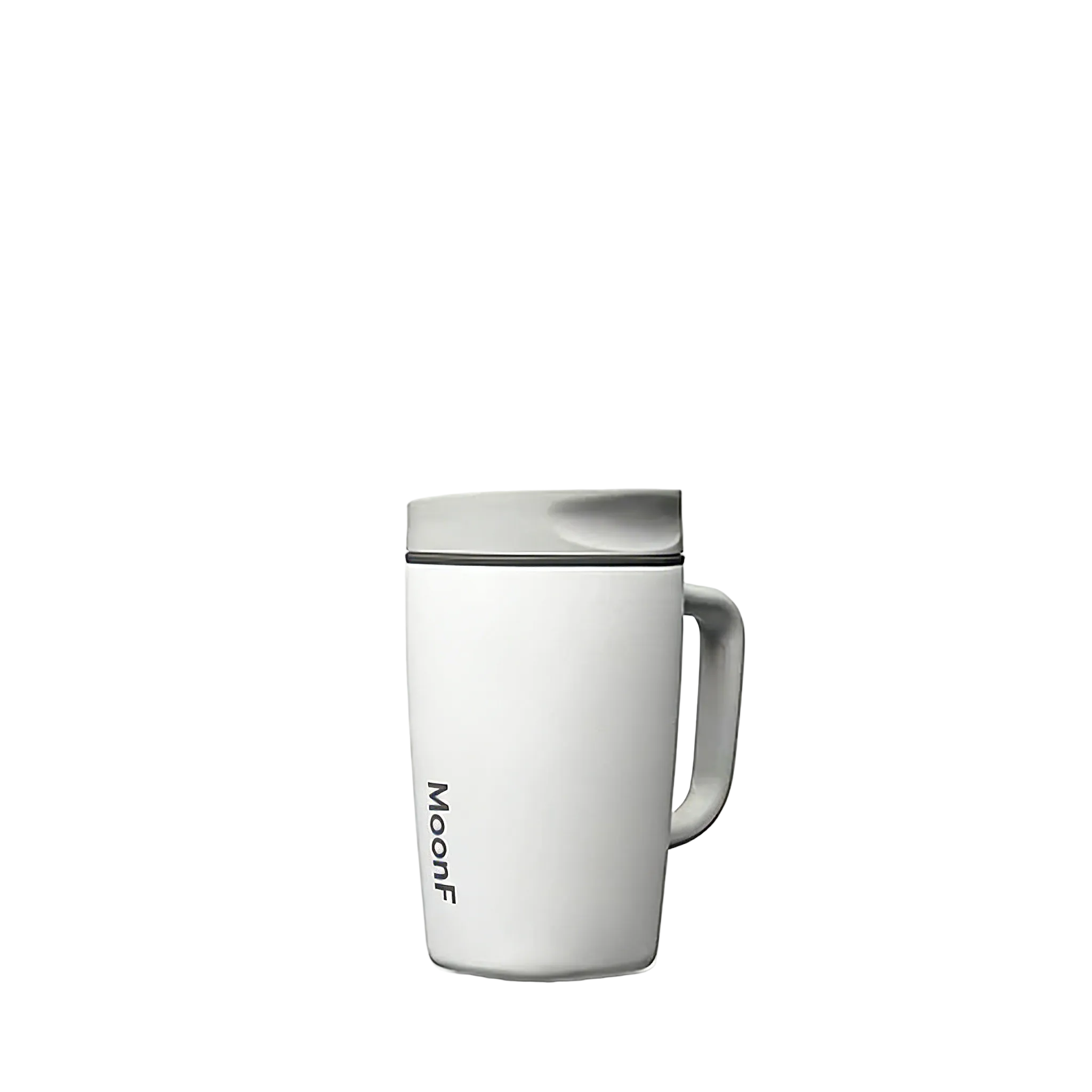 MF slider bottle with Handle - White