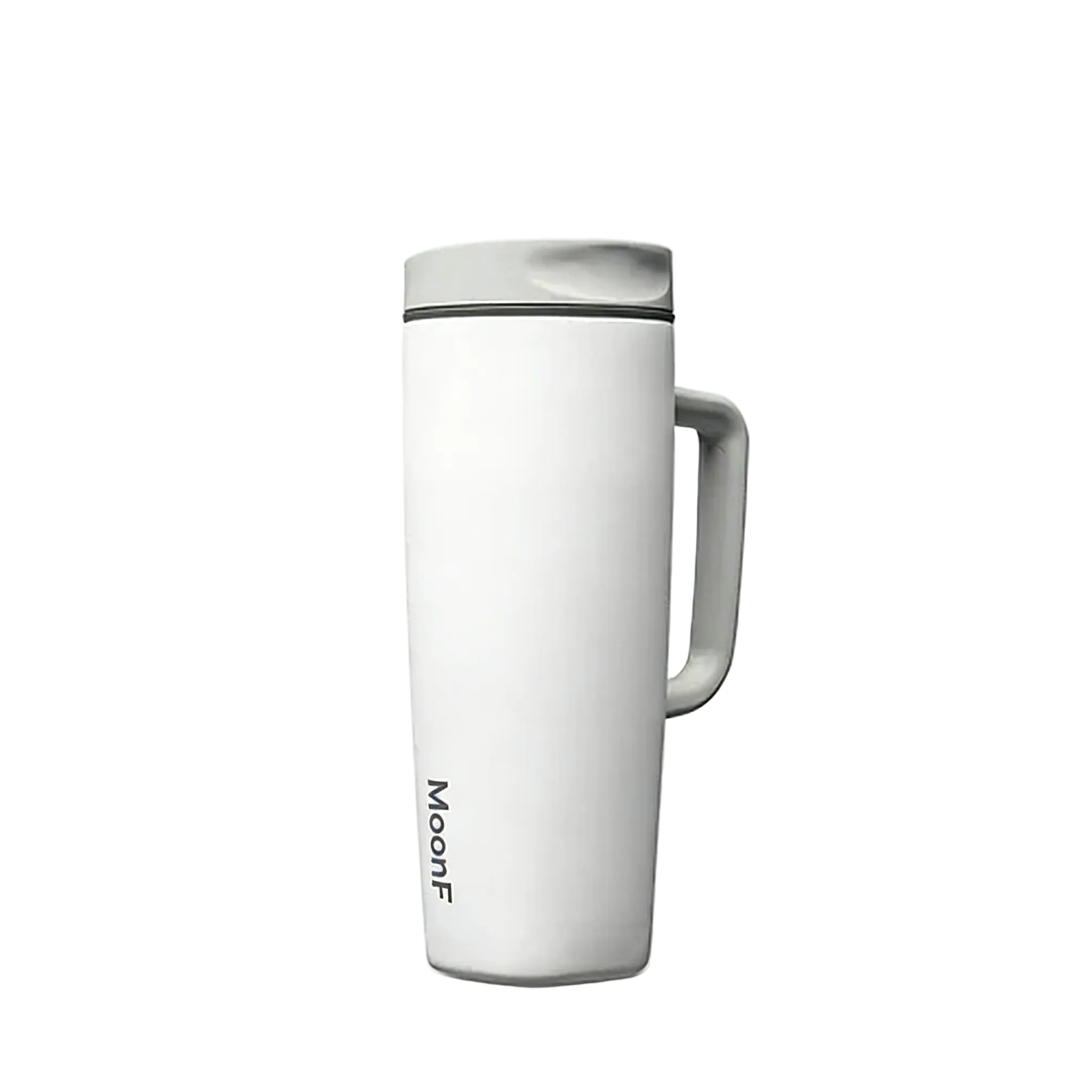 MF slider bottle with Handle - White